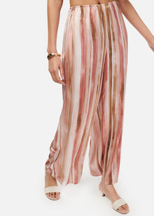 Quincey Pant | Painterly Stripe