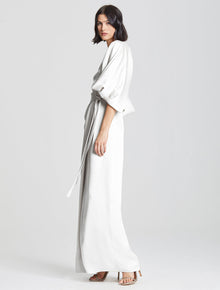 Kimono Wrap Gown - Halston