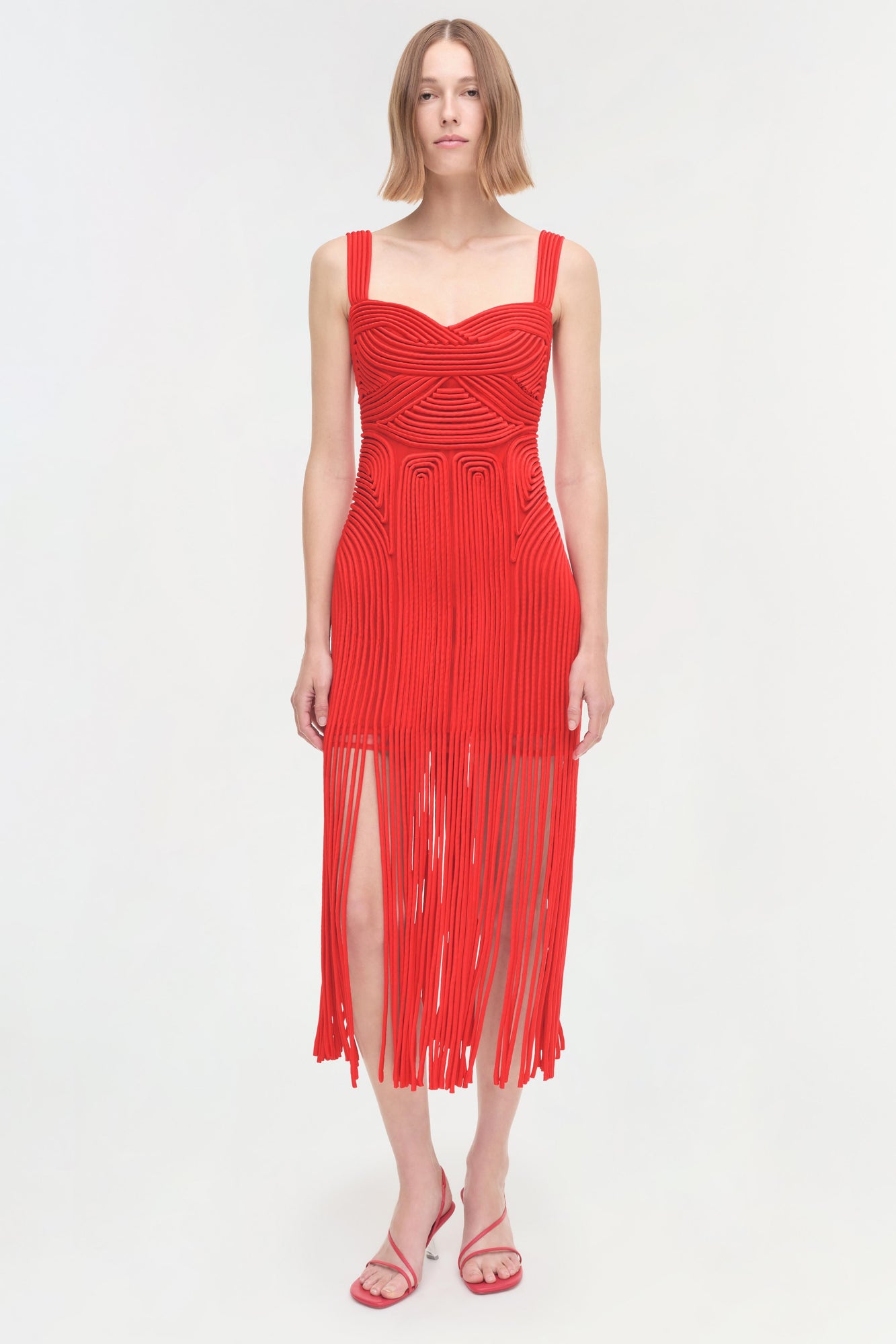 Womens | Darby Dress | Fiery Red