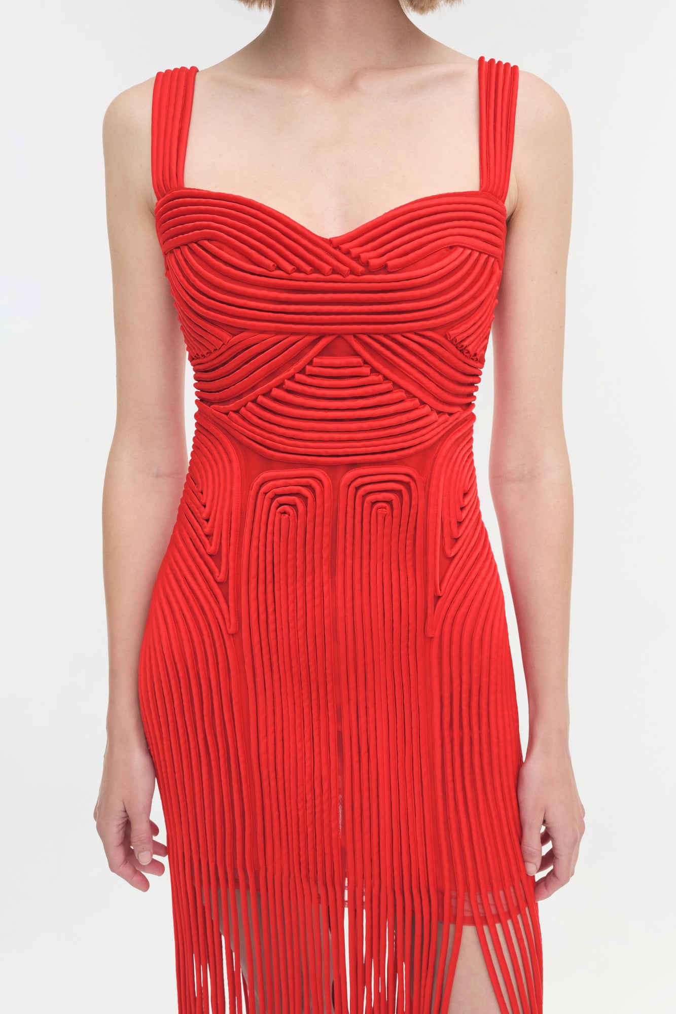 Womens | Darby Dress | Fiery Red