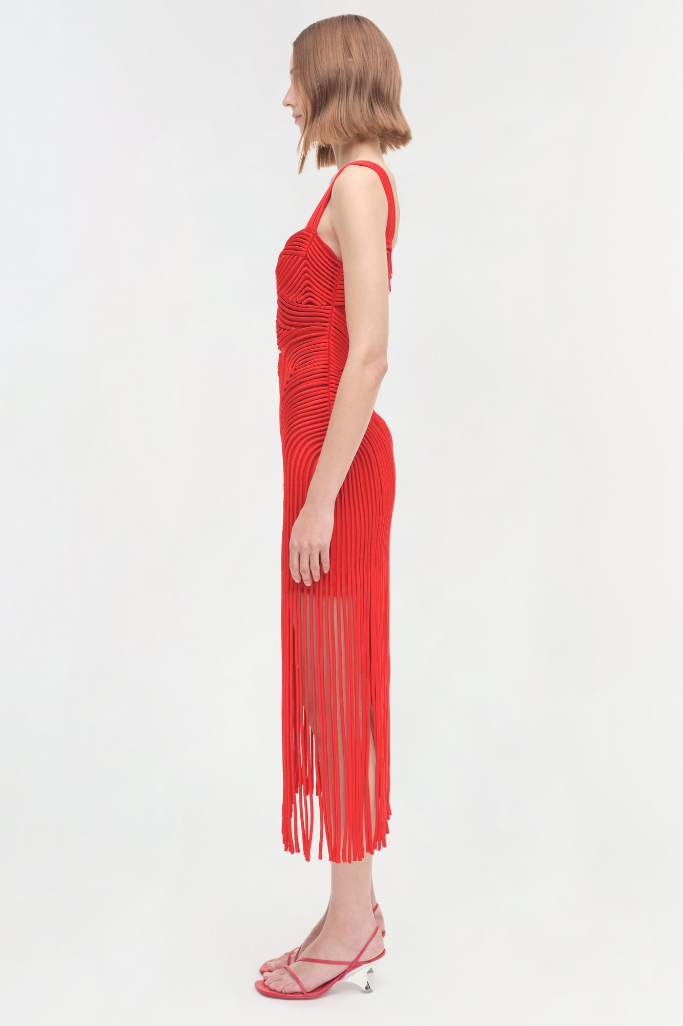 Womens | Darby Dress | Fiery Red
