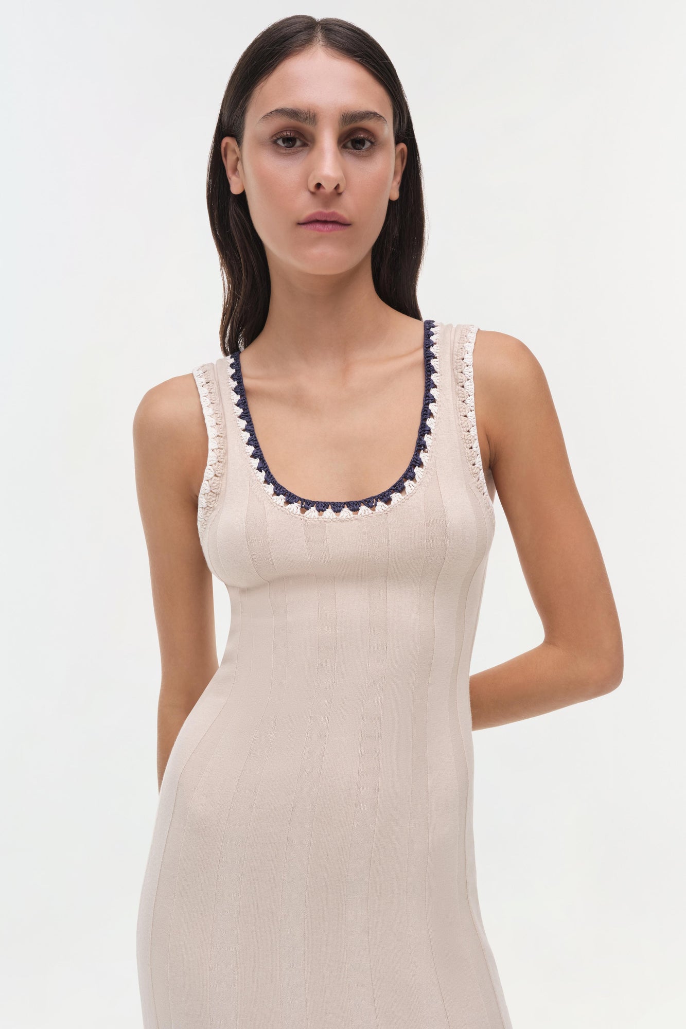 Womens | Julianna Dress | Sand Multi