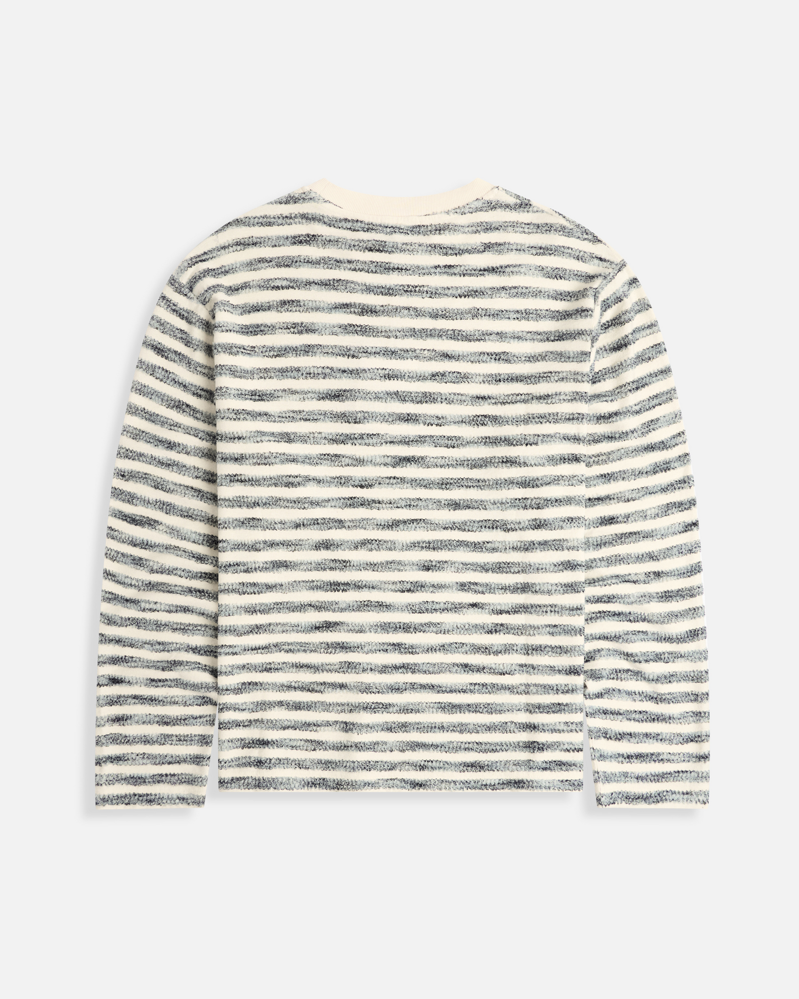 Terry Stripe Long Sleeve Tee | Multi