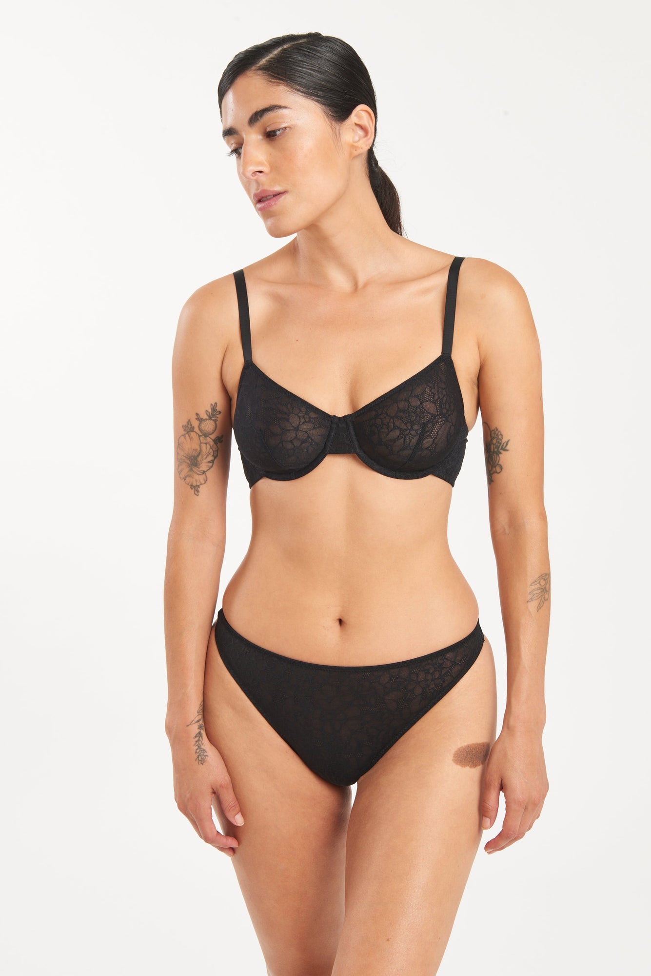 Eden Underwire Bra | Black