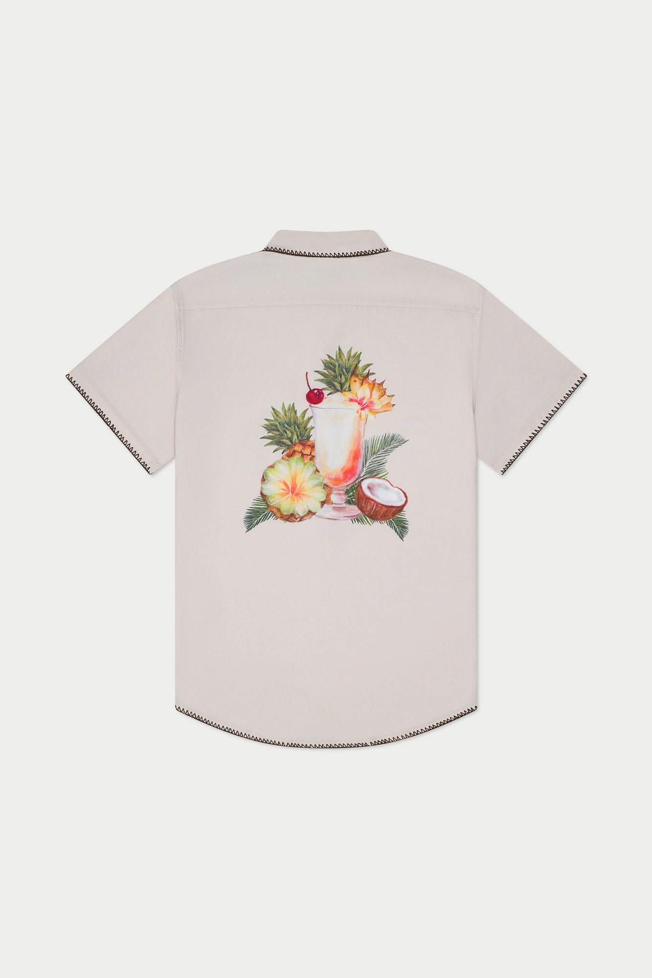 Piña Colada Weekend Shirt | Tan