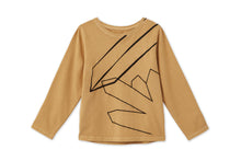 Unisex | Long Sleeve Embroidered Organic Cotton T-Shirt | Vild Lab No. 12 - Earth Rocks! Print