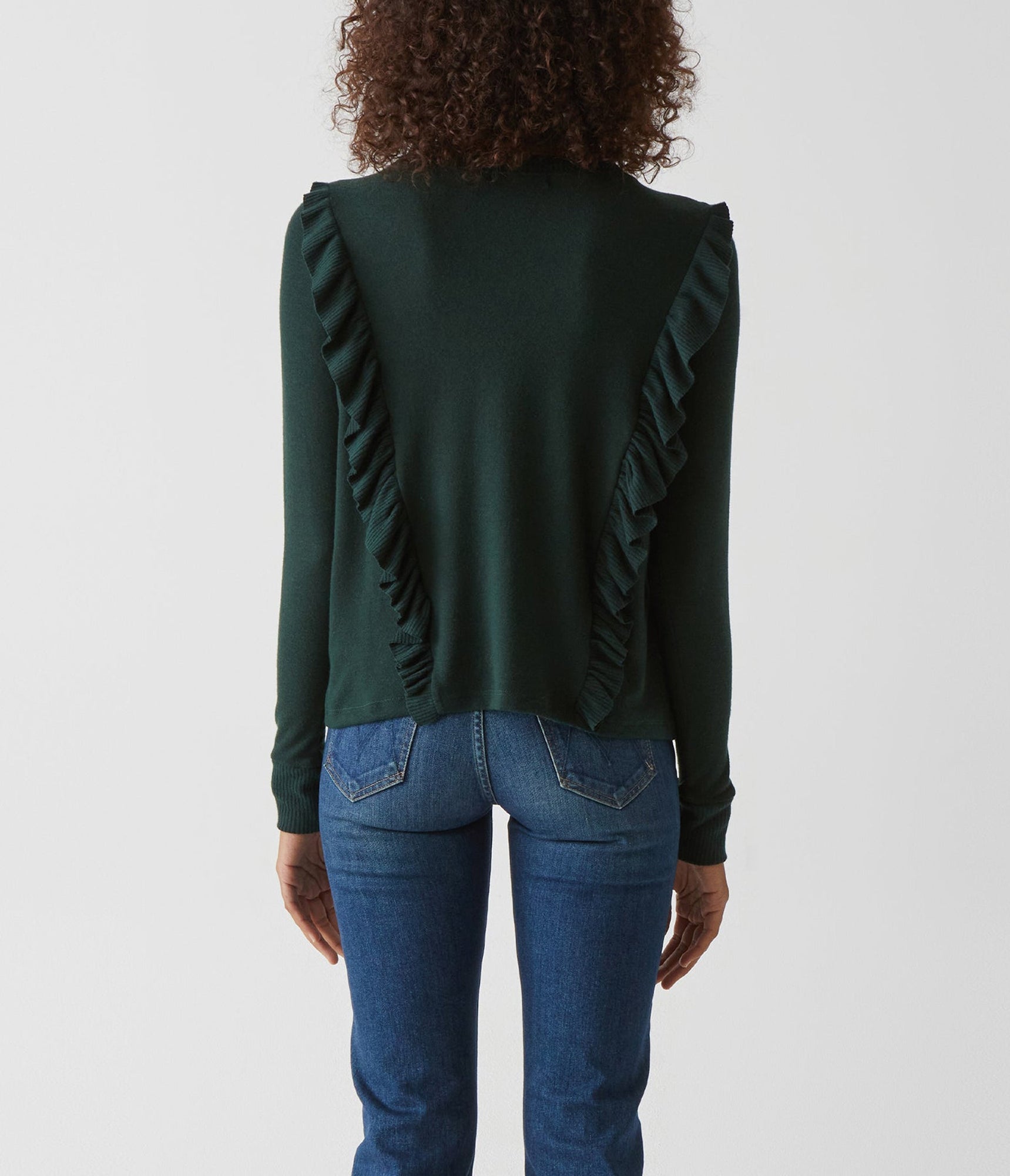 Kristi Top with Ruffle Detail | Balsam