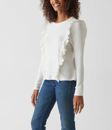 Kristi Top with Ruffle Detail | Balsam