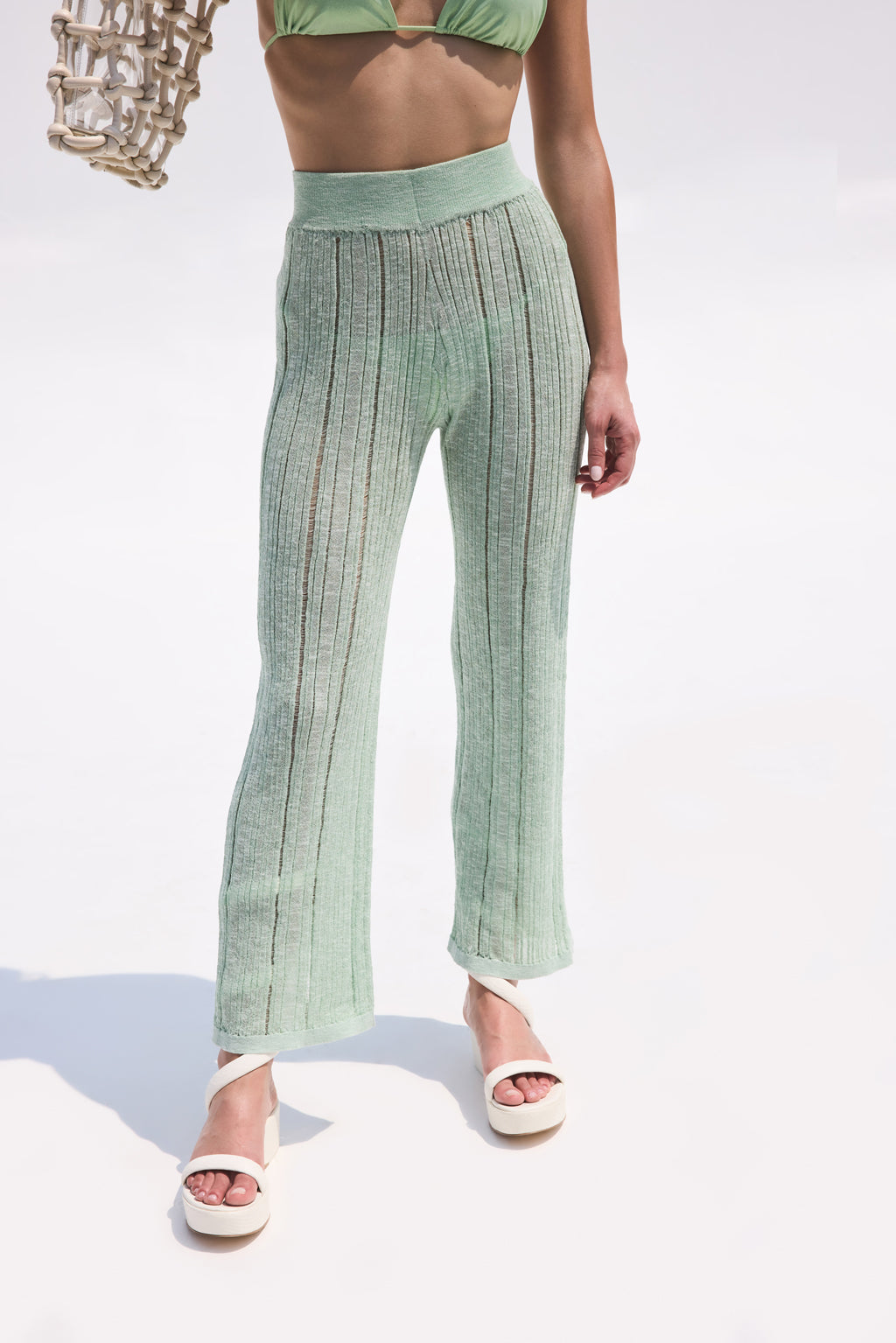 Laurel Knit Pant | Aloe