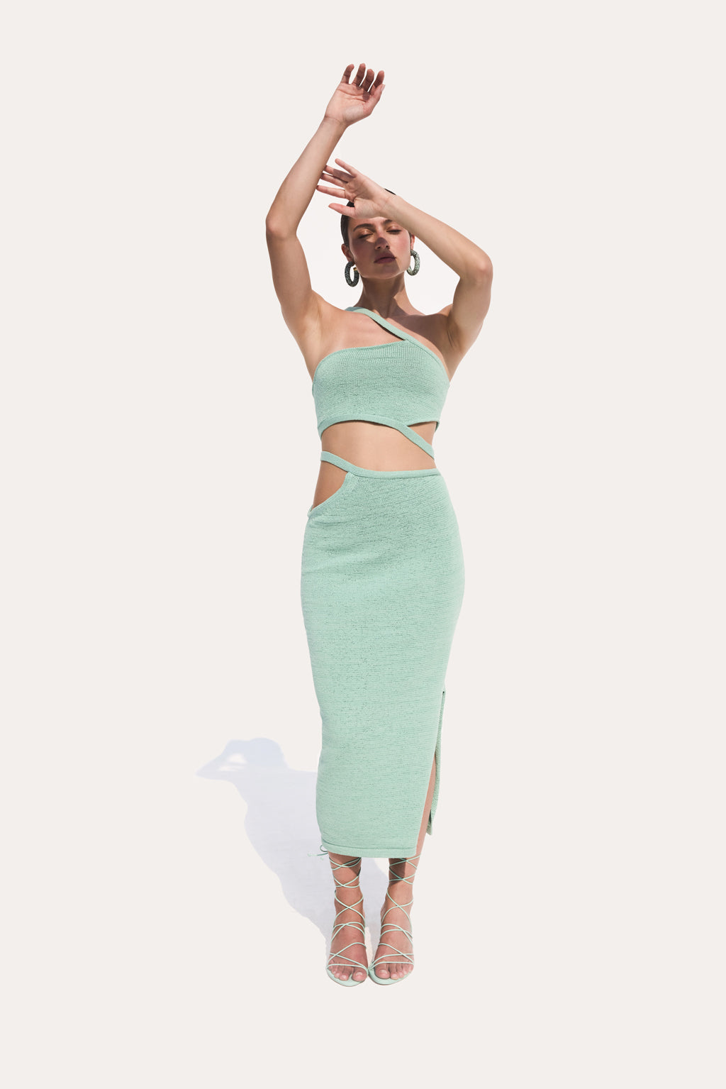 Samira Knit Skirt | Aloe