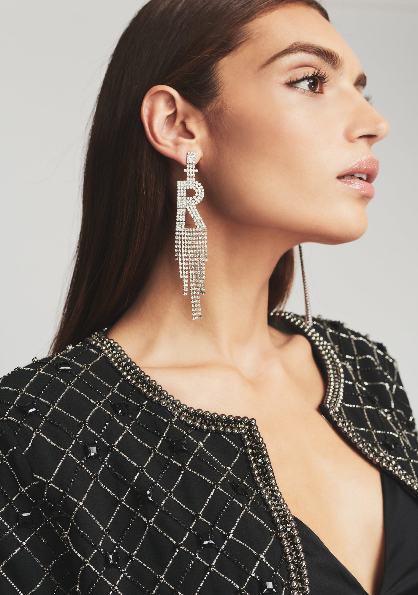Alphabet Earring | Silver