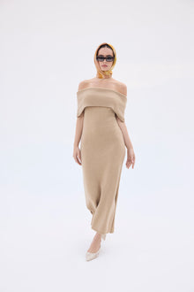 Minda Knit Dress | Sand