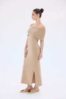 Minda Knit Dress | Sand