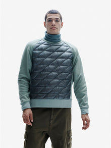 Mens | Down Crew Sweater | Slate Gray