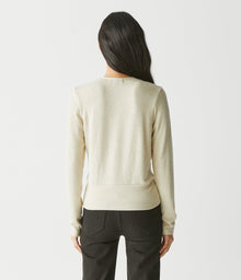 India Sparkle Surplice Top | Gold