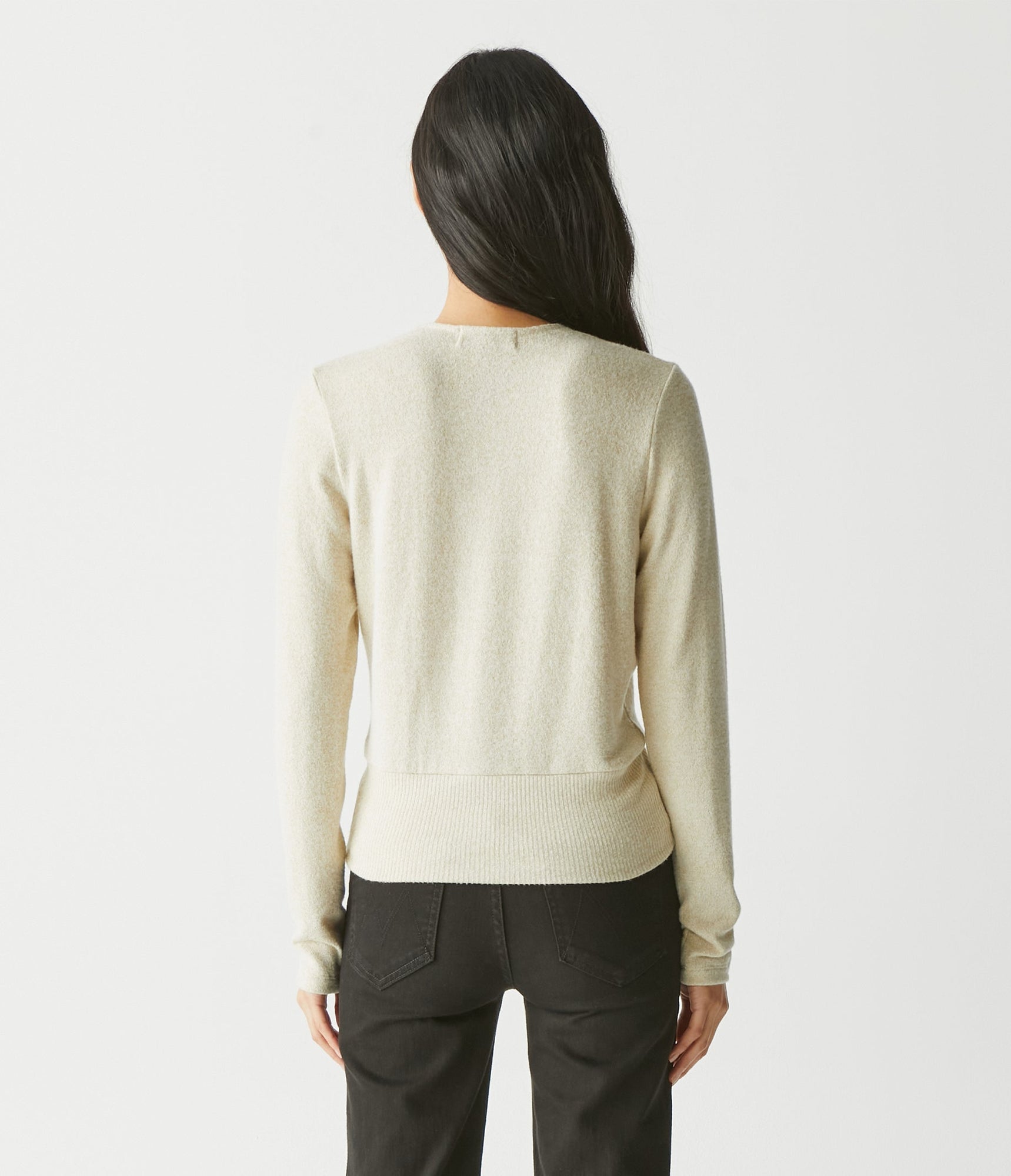 India Sparkle Surplice Top | Gold