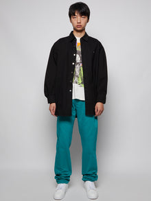 Raf Simons | Slim Fit Denim Pants | Petrol