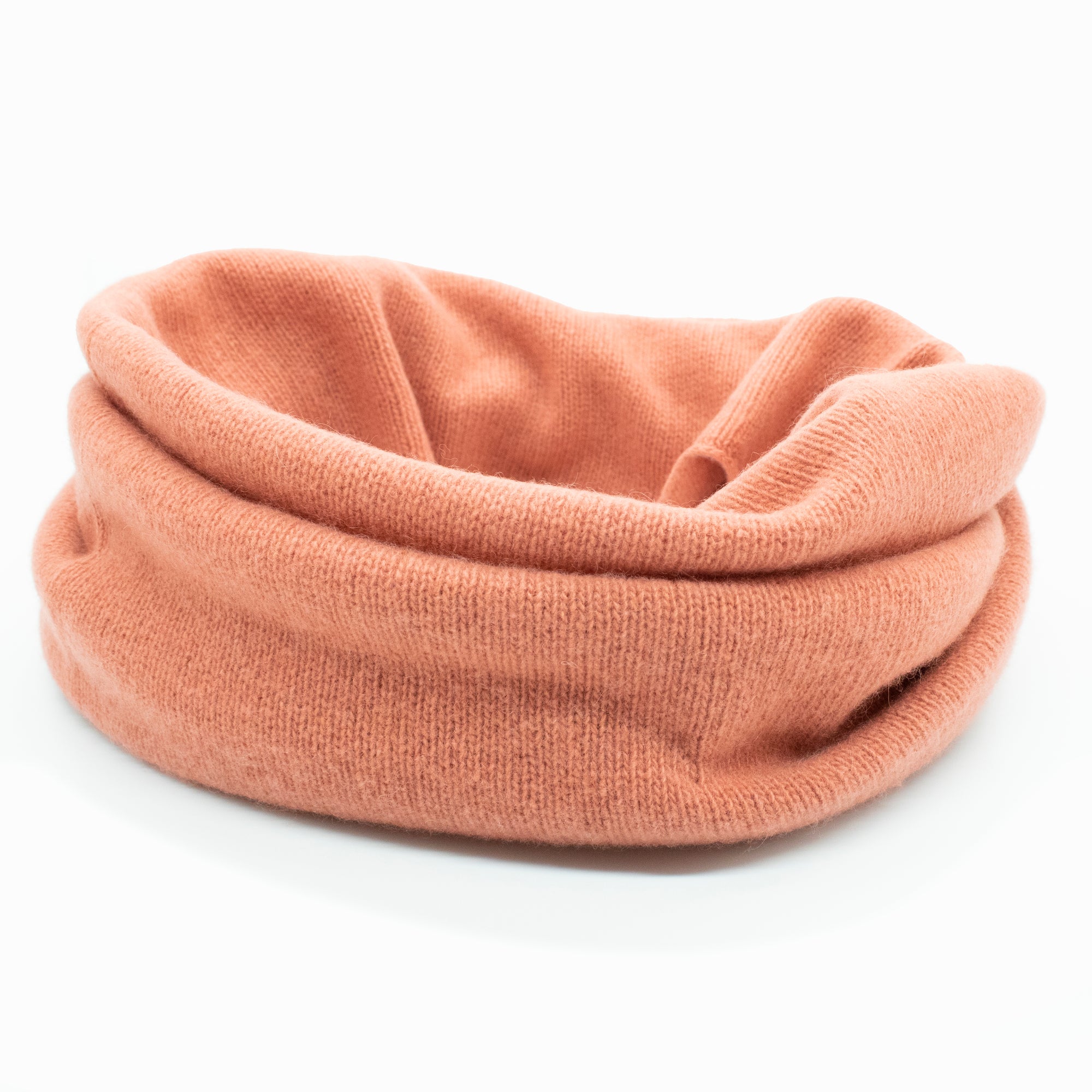Unisex | Cashmere Snood | Canyon Clay