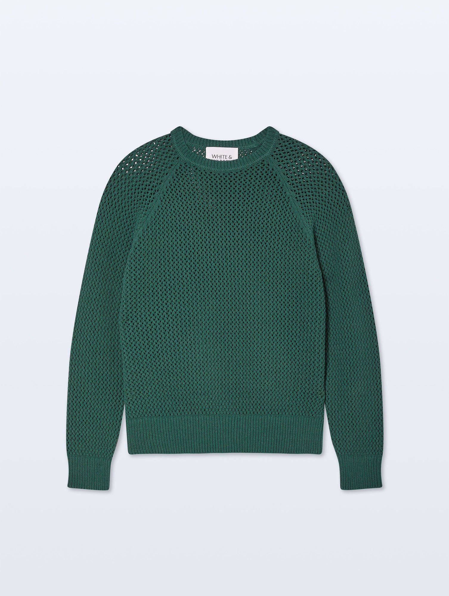 Boucle Mesh Sweatshirt | Ivy Green