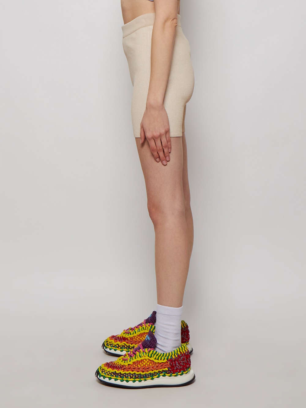 Women | Jacquemus | Le Short Arancia Stretch | Beige