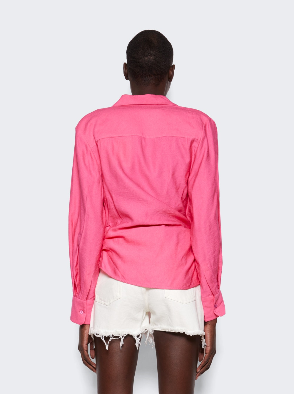 Women | Jacquemus | La Chemise Bahia Shirt | Pink