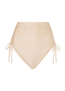Menasa High Rise Bikini Bottom | Vanilla