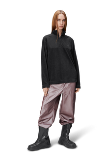 Unisex | Addis Fleece Half Zip | Black