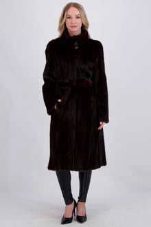 Mink Short Coat | Women | Mahogany (V2)