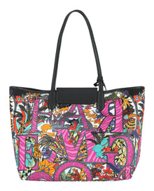 Ferragamo | Gancini Graphic Print Tote Bag