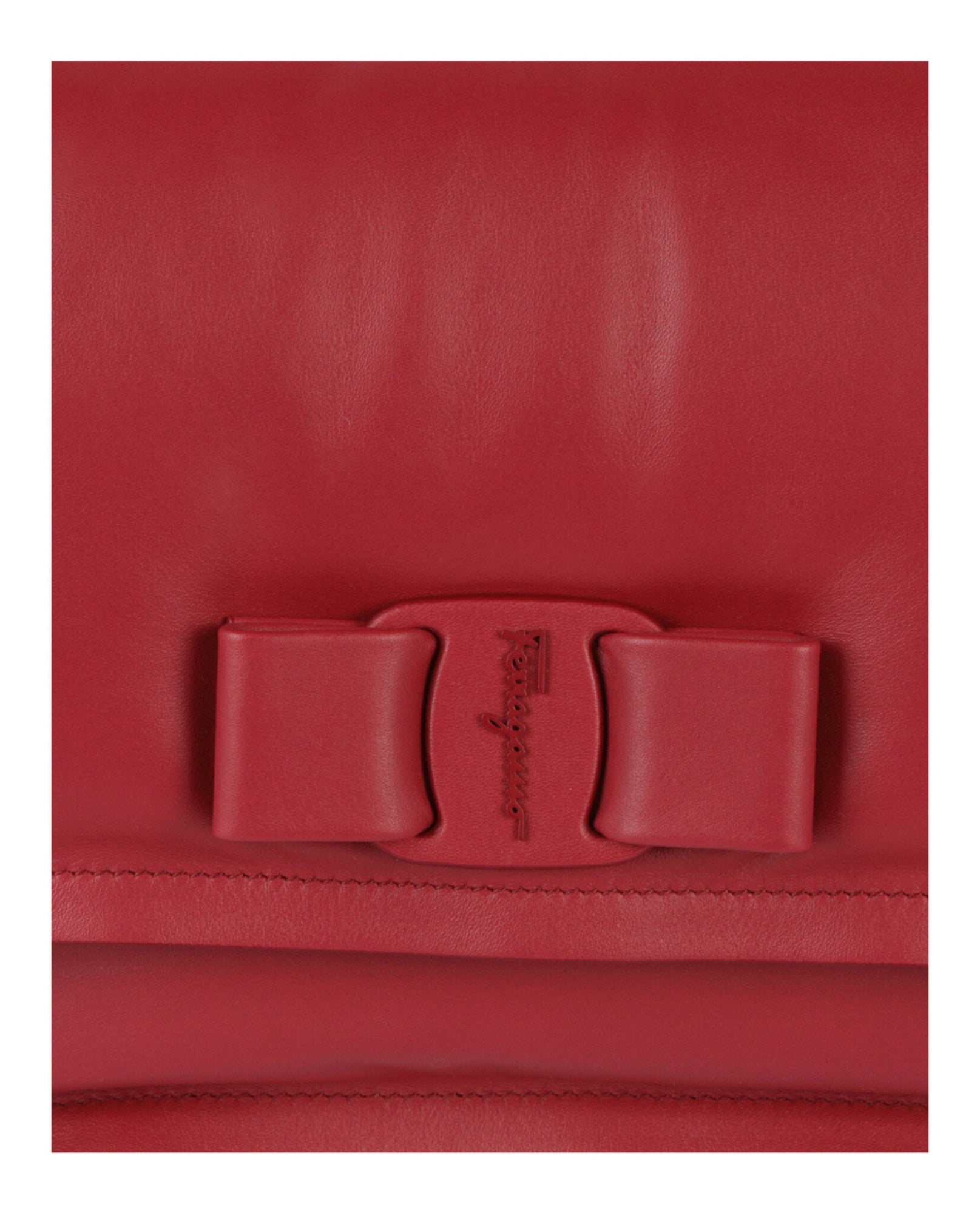 Ferragamo | Vara Bow Leather Shoulder Bag