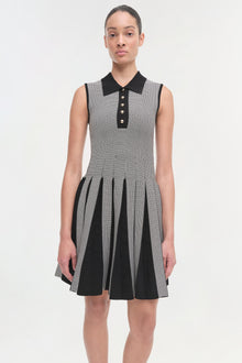 Womens | Melodie Dress | Black White Check