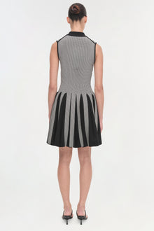 Womens | Melodie Dress | Black White Check