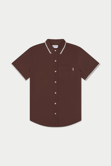Brown Stitch Weekend Shirt | Brown