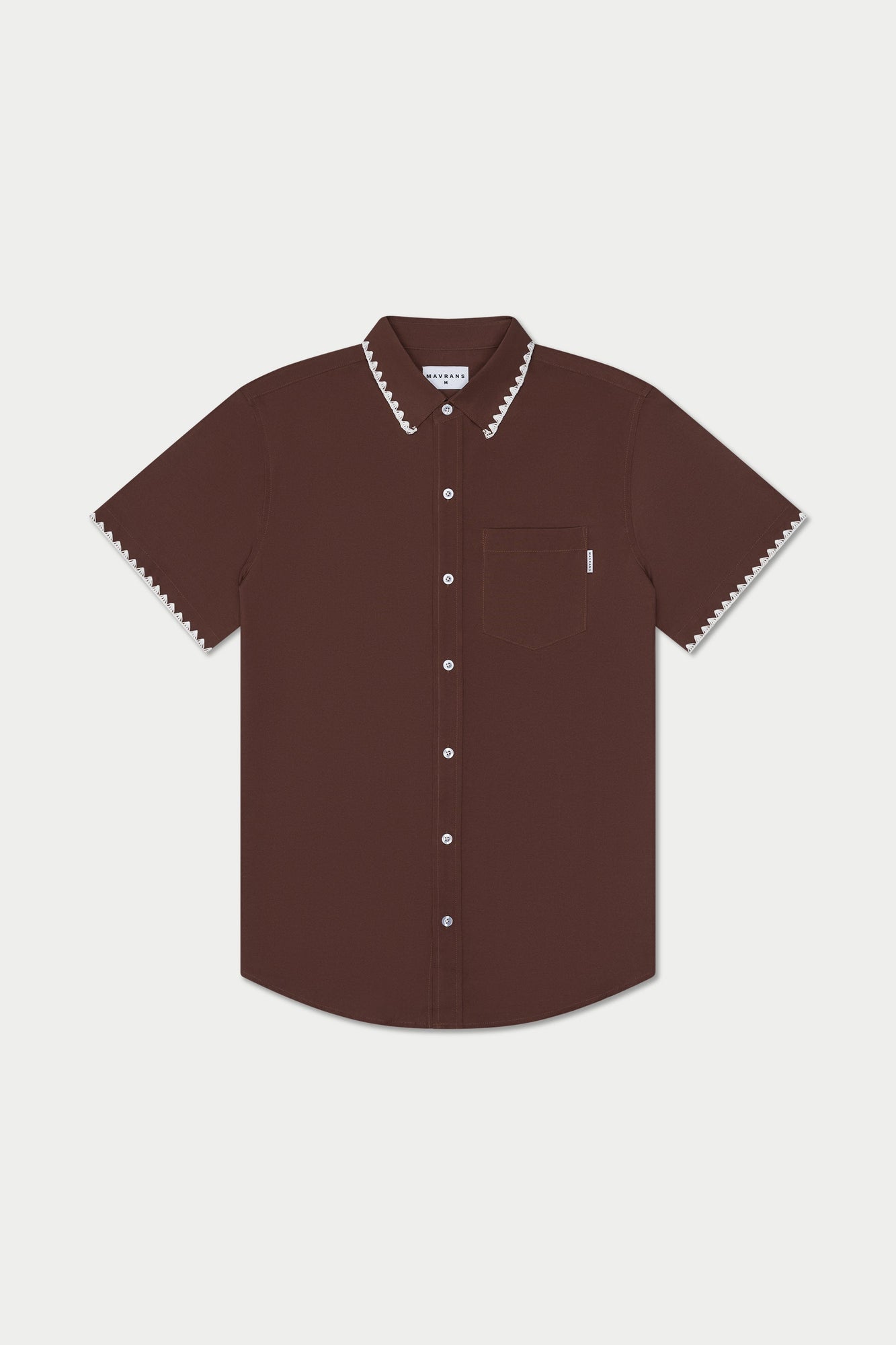 Brown Stitch Weekend Shirt | Brown