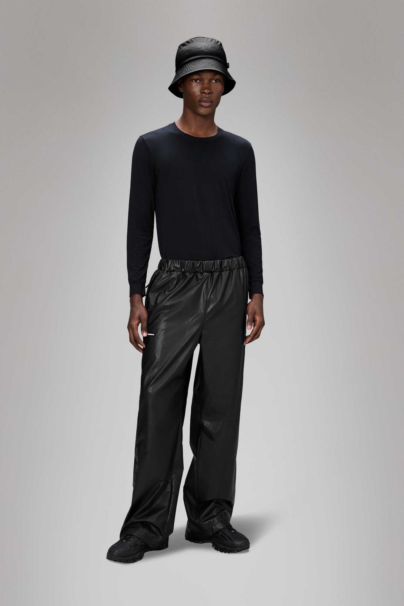 Rains Rains x Umbro Apollo Pants Wide Black Pants