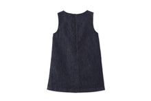Girls | Organic Denim Dress | Blue