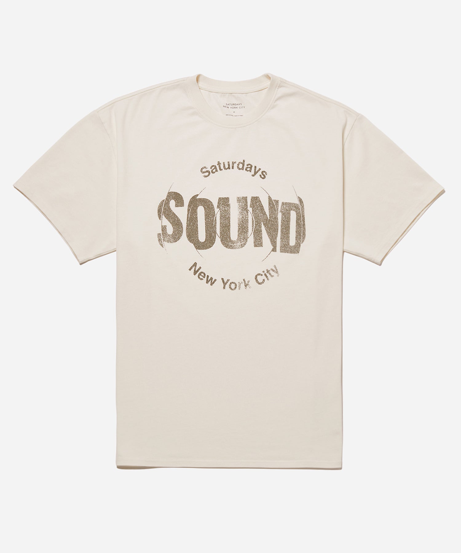 Ivory | Sound Relaxed Short Sleeve Tee | Saturdays NYC