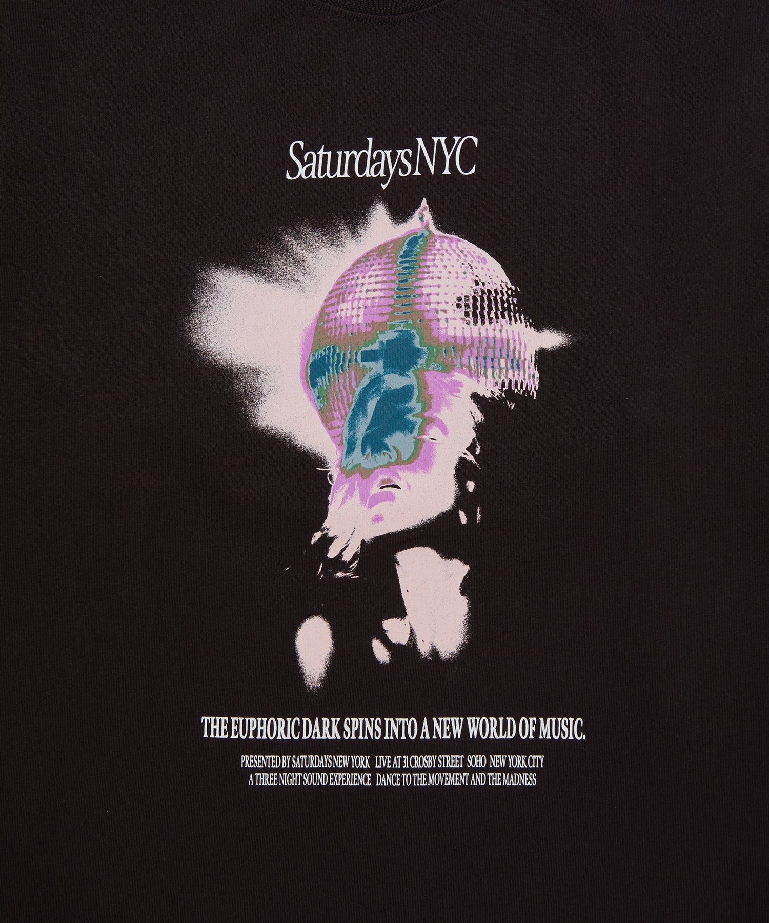 Mens | Euphoric Relaxed Long Sleeve Tee | Black