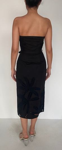 Hemant & Nandita | Lani Midi Dress | Black