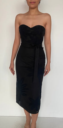 Hemant & Nandita | Lani Midi Dress | Black