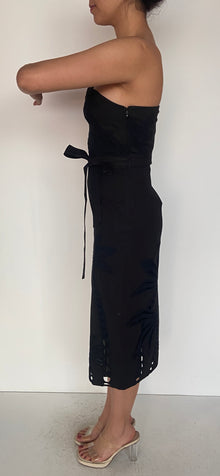 Hemant & Nandita | Lani Midi Dress | Black