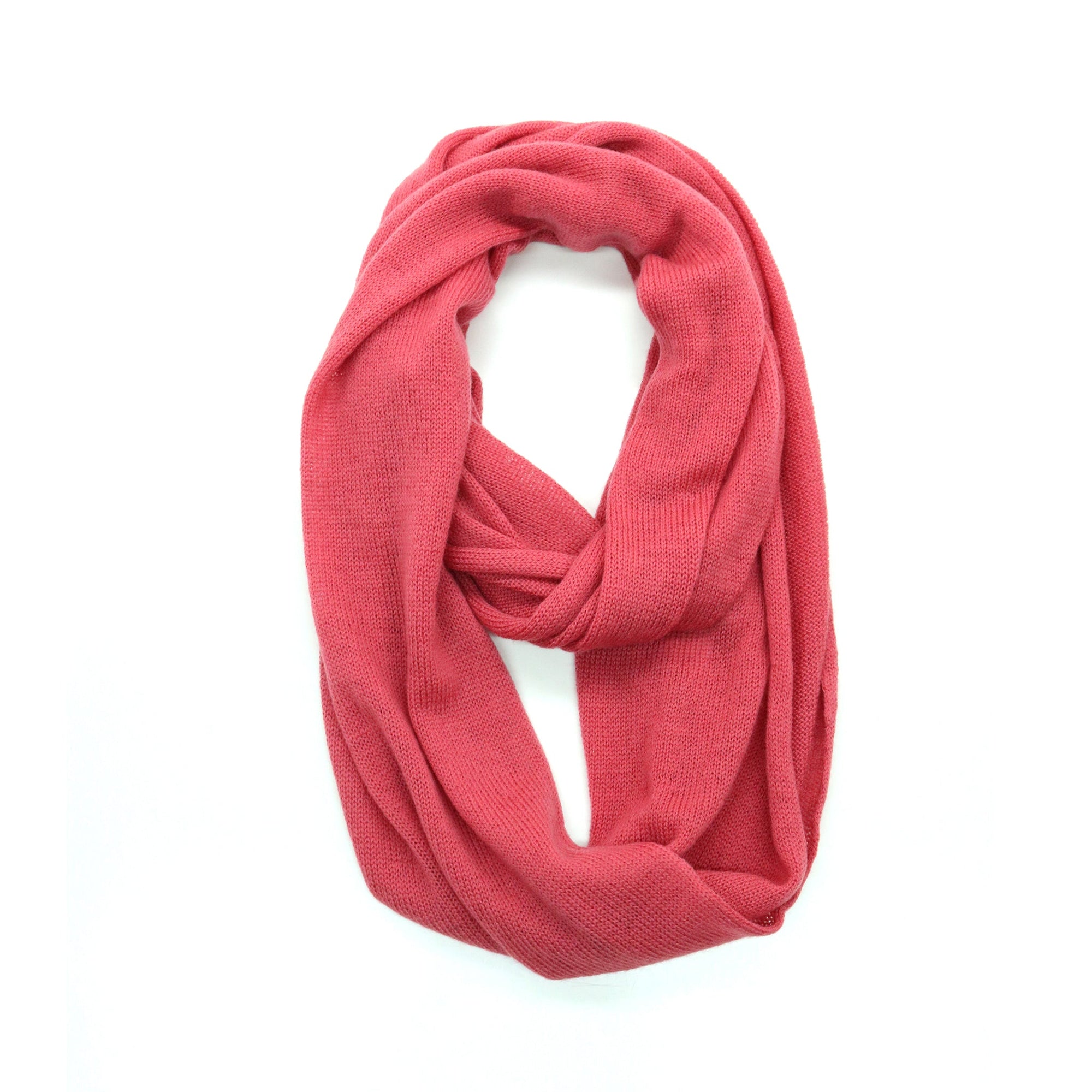 Merino Loop Scarf | Slate Rose