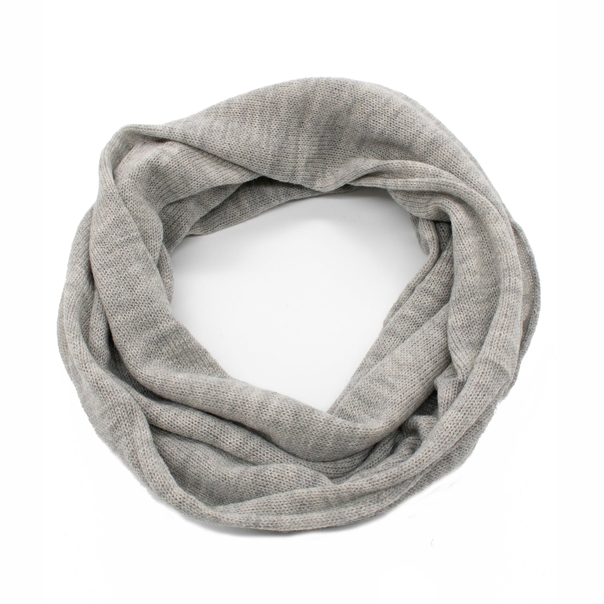 Merino Loop Scarf | Light Grey