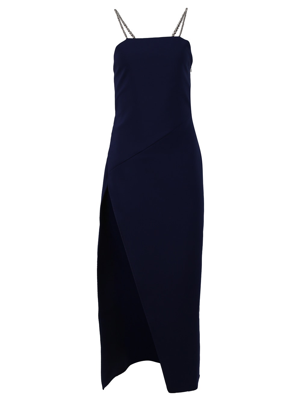 Women | The Attico | Fujiko Midi Dress | Navy Blue