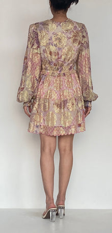 Hemant & Nandita | Amal Short Dress | Pink