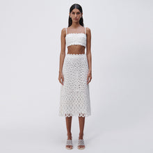 Sally Crochet Midi Skirt - SIMKHAI 