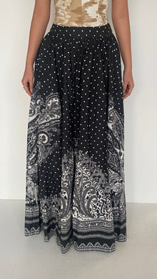 Hemant & Nandita | Viri Long Skirt | Black