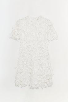 Womens | Darla Applique Mini Dress | White