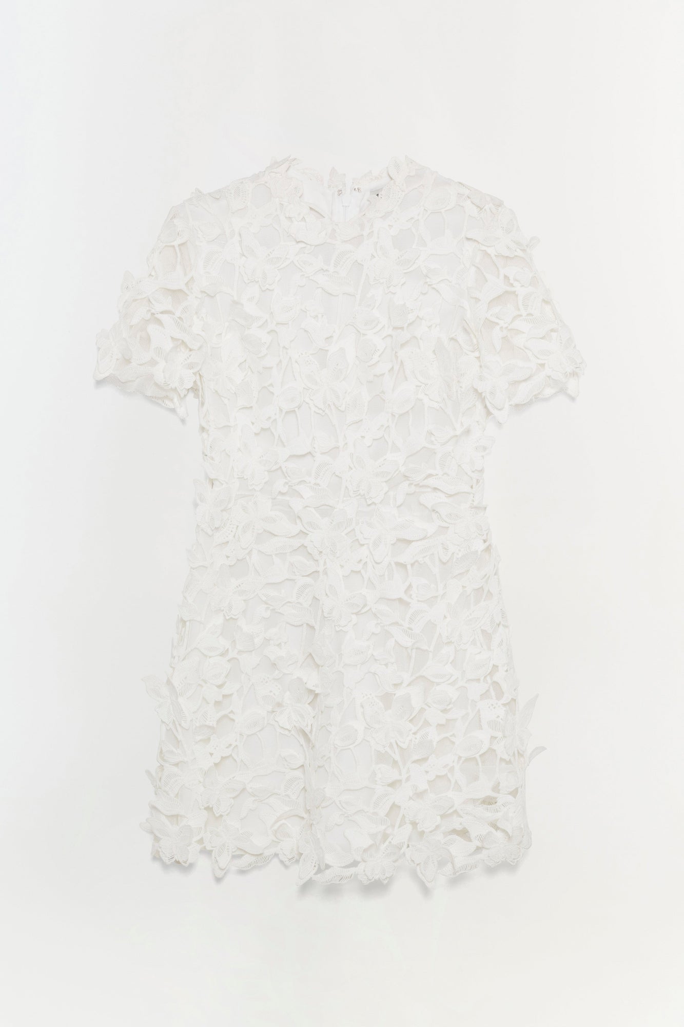 Womens | Darla Applique Mini Dress | White