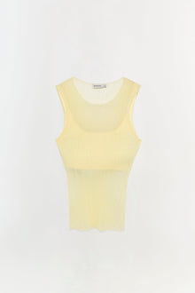 Womens | Oakley Plisse Tank | Buttercream